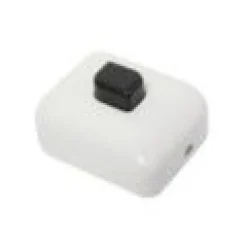 Hot DEBFLEX Interrupteurs à pied 2A unipolaire blanc