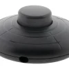 Hot ZENITECH Interrupteur unipolaire à pied noir 2A
