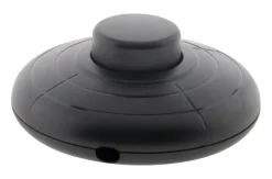 Hot ZENITECH Interrupteur unipolaire à pied noir 2A