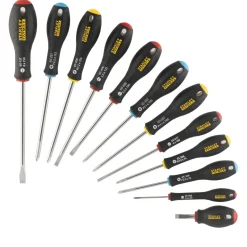Sale STANLEY Jeu de tournevis 12 pièces électricien et mécanicien FATMAX