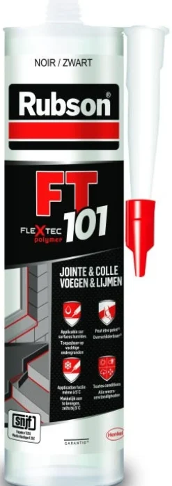 Hot RUBSON Joint fissure FT101 colle NOIR 280 ml
