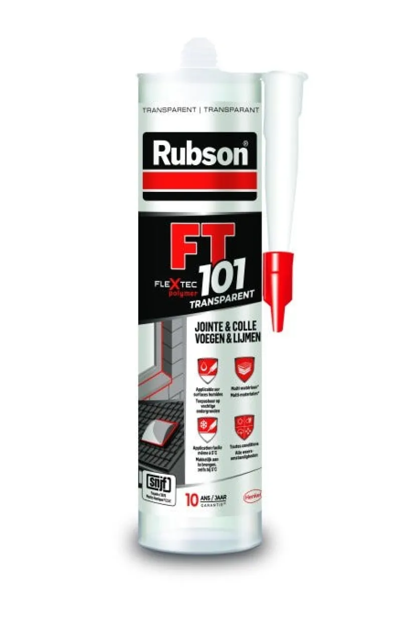 Discount RUBSON Joint fissure FT101 colle tranlucide 280 ml