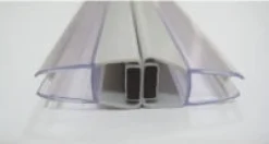 New AURLANE Joint magnétique droits pour paroi de 6mm 2m (x2)