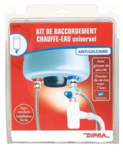 New DIPRA Kit chauffe-eau universel anticalcaire