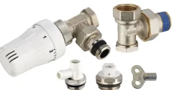 Discount NOYON & THIEBAULT Kit complet robinet de radiateur thermostatique équerre 1/2