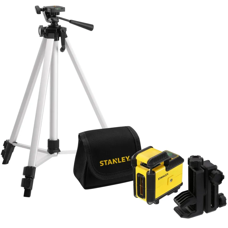 Discount STANLEY Kit niveau Laser 360° 25m + Trépied