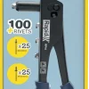 Clearance RAPID Kit Pince à riveter RP10 avec 100 rivets