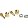 EXPRESS Kit 2 raccords tétine 963R pour tuyau + écrou + colliers