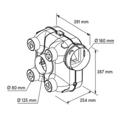 Discount Kit VMC autoréglable City'air Hygrocomut - AUTOGYRE
