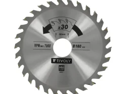 Best TIVOLY Lame de scie circulaire ct Ø190X30 40 dents