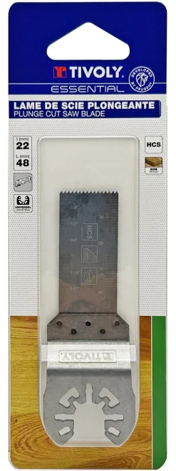 Online TIVOLY Lame de scie oscillante CRV 22 mm bois