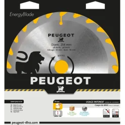 Discount PEUGEOT OUTILLAGE Lame à pastilles carbure Ø254mm-Alésage 30 mm/48T