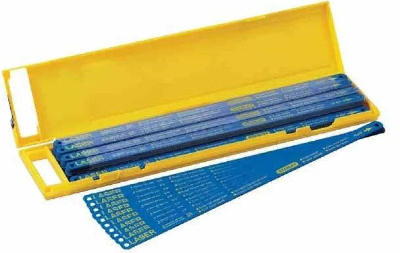 New STANLEY Lame scie à métaux 5 x HSS bi-métal laser 10 dents
