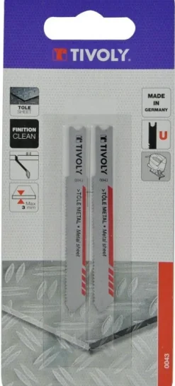 Sale TIVOLY Lame scie sauteuse spécial métal b d