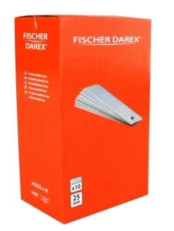 Online FISCHER DAREX 10 lames de cutter cassables 25 mm