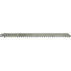 TIVOLY Lames de scie sabre inox 30cm pour alimentaire (x2)
