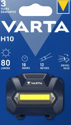 New VARTA Lampe frontale LED Value Range Frontale H10