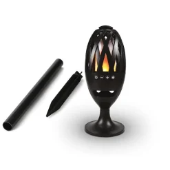 OPTEX Lanterne enceinte Bluetooth lumineuse noir