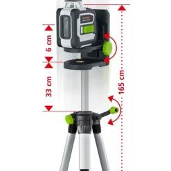 Best LASERLINER Laser CompactLine-Laser G360 + trépied compact 165 cm