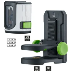 Clearance LASERLINER Laser à lignes croisées auto EasyCross-Laser Green Set