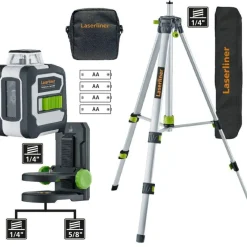 Sale LASERLINER Laser à lignes de 360° CompactLine-Laser G360 Set