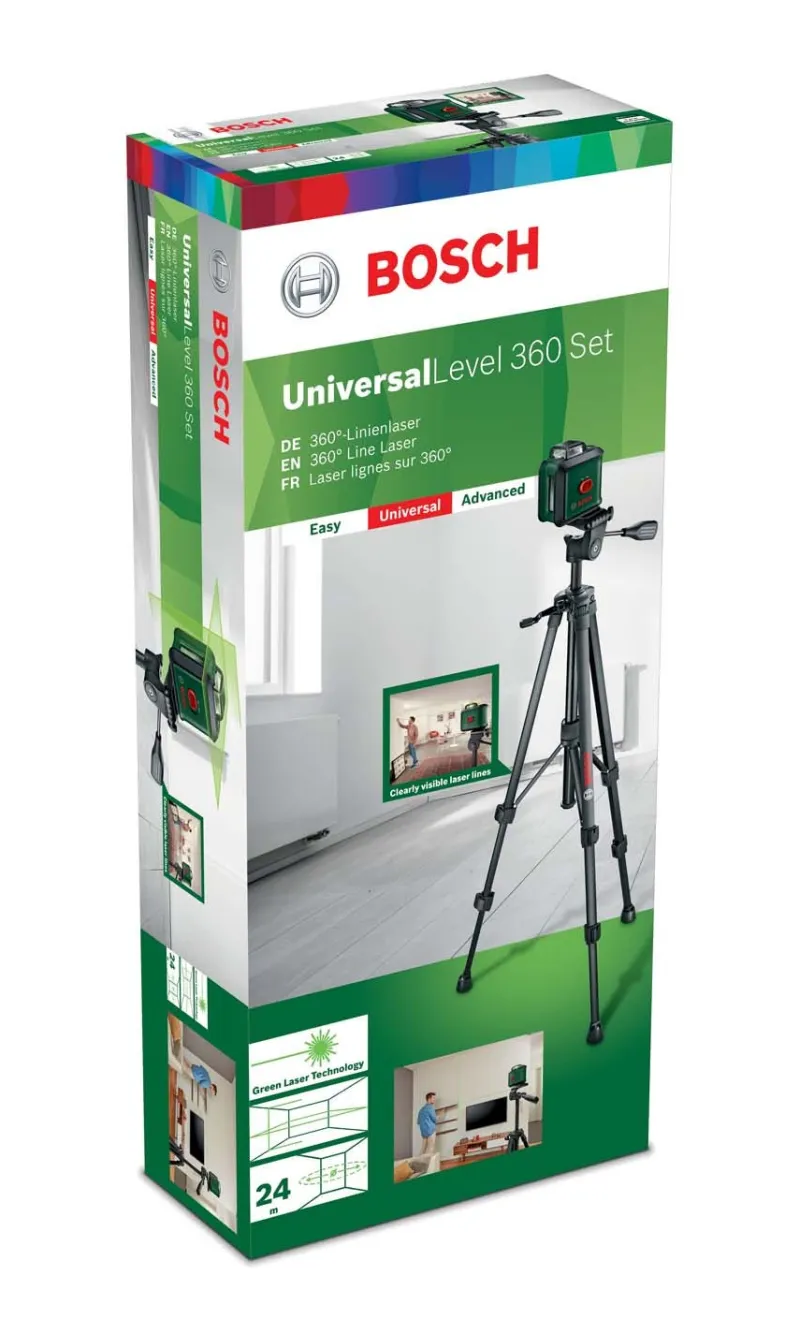 Sale BOSCH Laser Lignes Universal Level 360 Set