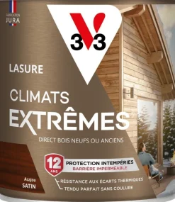 Clearance V33 Lasure bois climats extrêmes acajou 0,75L