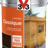 New V33 Lasure classique Chêne foncé 5L