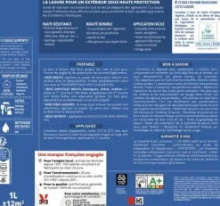 Sale V33 Lasure extérieure haute protection chêne foncé 0,75L