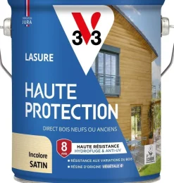 New V33 Lasure haute protection biosourcée incolore 2,5L