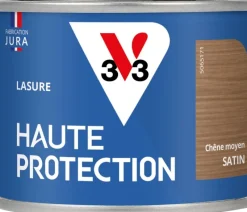 Sale V33 Lasure haute protection biosourcée chêne moyen 125ml