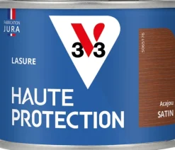 Clearance V33 Lasure haute protection biosourcée acajou 125ml