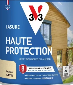 Discount V33 Lasure haute protection biosourcée incolore 0,75L