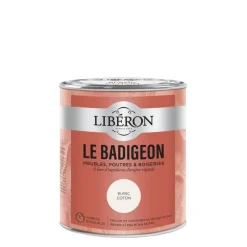 Sale LIBERON Le Badigeon meubles/poutres blanc coton 750ml LIBÉRON
