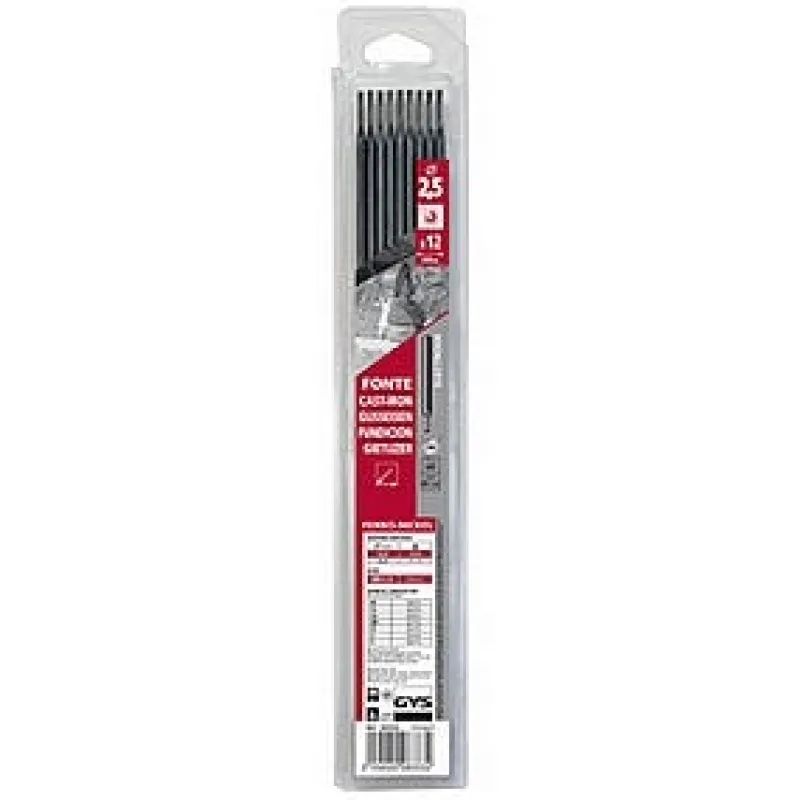 Hot GYS Électrodes en fonte Ø2,5 mm (x12)