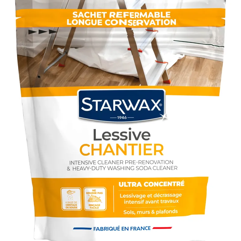 Outlet STARWAX Lessive chantier ultra concentrée 1,4kg