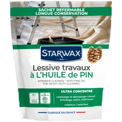 Outlet STARWAX Lessive travaux à l'huile de pin ultra concentré 1,4kg