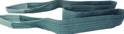 Outlet Élingue plate avec boucles 120mm 4T 3m gris