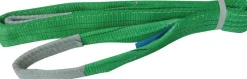 Élingue plate avec boucles 60 mm 2T 3m vert