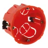 Outlet ZENITECH Lot 10 boîtes placo monoposte Ø67mm pour cloison sèche