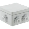 New ZENITECH Lot 3 boîtes étanches 80x80x46mm blanc