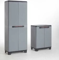 Sale KETER Lot de 2 armoires Stilo
