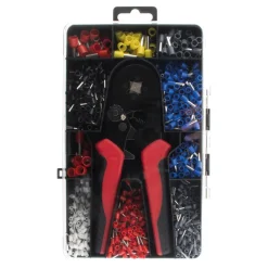 New ZENITECH Lot de 1200 cosses à sertir + pince - 0,5 à 10mm²