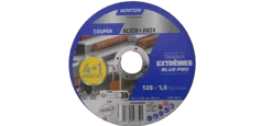 Clearance NORTON Lot de 4 meules Blue Pro 125 x 1,6 x 22,2 mm + 1 offerte