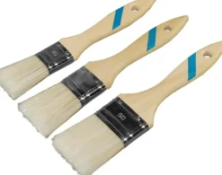 Clearance NESPOLI Lot de 3 pinceaux acrylique manches en bois