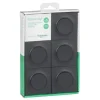 Outlet SCHNEIDER Lot de 5 va-et-vient Odace style anthracite avec plaque