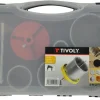 Hot TIVOLY Mallette scie cloche CARB Ø33 à 83
