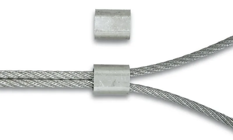 Outlet CHAPUIS Manchon en aluminium Ø4mm (x2)
