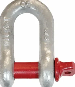 Clearance Manille droite avec axe vissé à oeil 13mm 1,5T grade 80