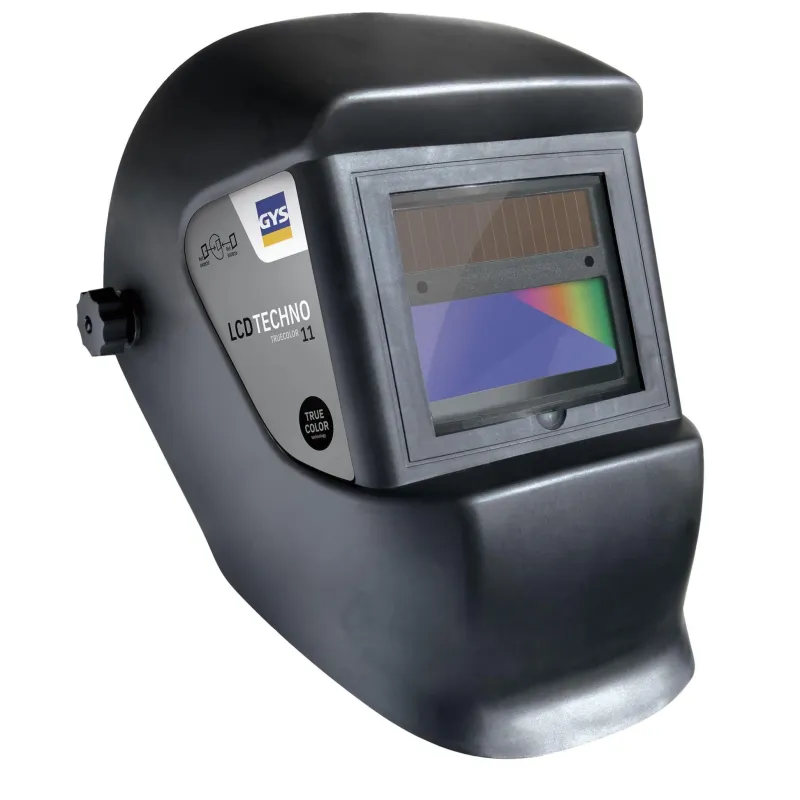 Clearance GYS Masque de soudage optoélectronique LCD Techno 11 True color